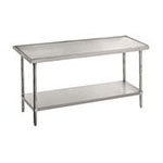 Advance Tabco Counter Top Edge Tables - Residential