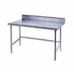 Advance Tabco Economy Worktables 5 inch Backsplash