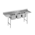 Advance Tabco SS Sinks/Galvanized Legs - Commercial