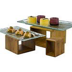 American Metalcraft Buffet Stands and Risers