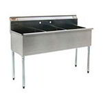 Eagle Group Three Compartment Sinks