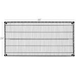 Focus Foodservice Black Epoxy Shelving