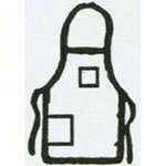 Intedge Deluxe Pocket Cloth Aprons