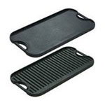 Pre Seasoned Cast Iron Grill Pans & Griddles