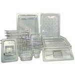 Update Sixth Size Food Pans, Drain Shelves & Covers