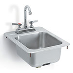 Polar Ware K1734-C Yukon Bar/Waitress Drop-In Sink, Faucet, Strainer, 13 in x 17 in
