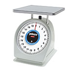 Rubbermaid FG820W Pelouze Dial Type Portion Scale - Counter Model, Blue Lens, 20-lb x 1-oz, Steel