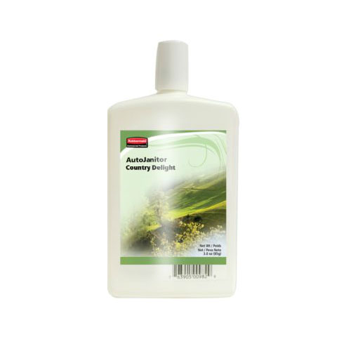 Rubbermaid FG400982 AutoJanitor Refill - Cleaner/Deodorizer, Country Delight