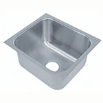 Advance Tabco 1014A-10A 1 Compartment Undermount Sink Bowl, 10 x 14 x 10 in Deep, 18 Gauge SS