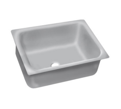 Advance Tabco 2028A-12 Undermount Sink, 20 x 28 x 12-in D, 16 Gauge Stainless