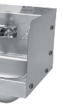 Advance Tabco 7-PS-27A Bolted Side Splash, for Sinks w/ 9 in x 14 Bowl & Splash Mount