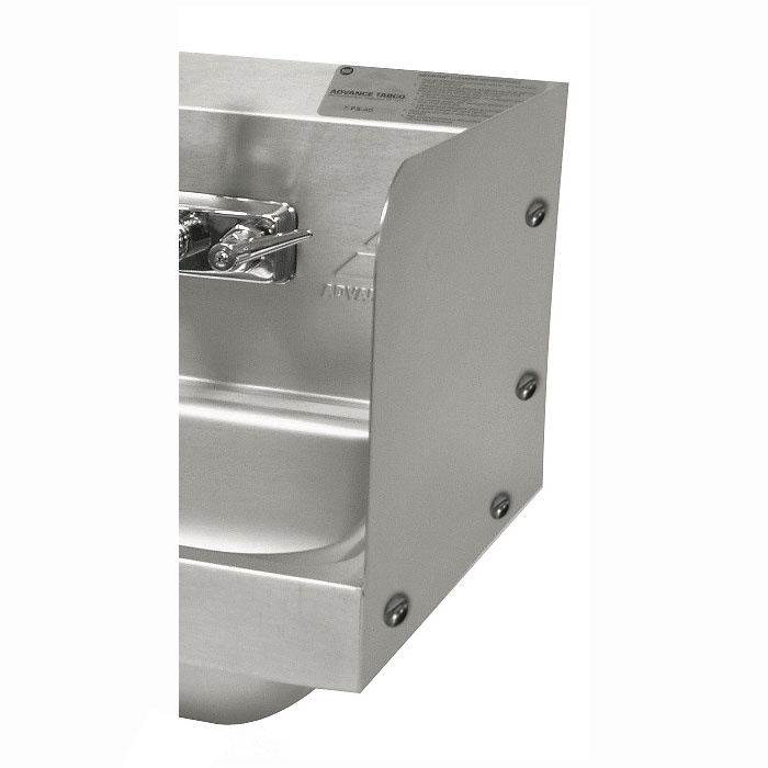 Advance Tabco 7-PS-27-X 7-3/4 in Bolted Side Splash, In-Field Installation