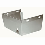 Advance Tabco 7-PS-31A Skirt for 12 in W Hand Sink with Splash Mounted Faucet, 9 in x 9 in Bowl
