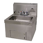 Advance Tabco 7-PS-65 Wall Sink, w/ Faucet, Soap & Towel Dispensers