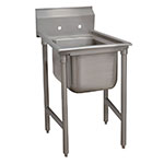 Advance Tabco 93-1-24 Regaline Sink, (1) 20 in x 16 in W x 12 Deep, No Drainboard, 16/304 SS