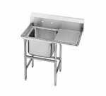 Advance Tabco 93-21-20-24R Sink, (1) 20 x 16 x 20-in D, 24-in Right Drainboard, 16-Ga. Stainless