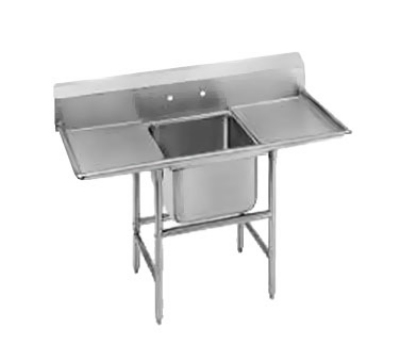 Advance Tabco 94-61-18-36RL Sink, (1) 24 x 18 x 14-in D, 36-in L & R Drainboard, 14-Ga. Stainless