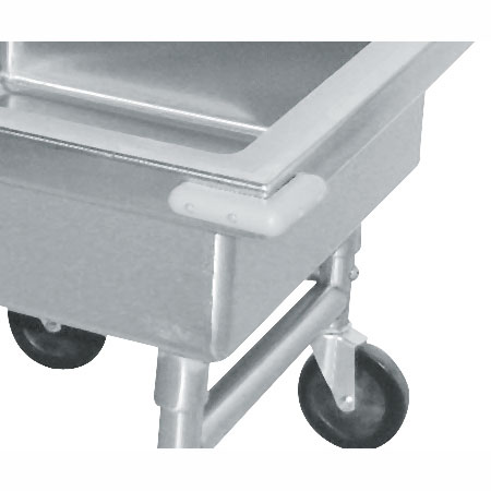 Advance Tabco 9-SS-2 Corner Bumpers, Set of 4, For Advance Mobile & Silver Soak Sinks