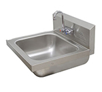 Advance Tabco 7PS49 Wall Hand Sink - 16x14x8
