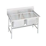 Advance Tabco 94-42-48 Sink - (2) 24x24x14