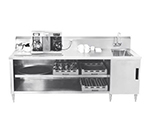 Advance Tabco BEV-30-60R 60-in Beverage Table w/ Sink On Right & Faucet, 14-ga 304-Stainless