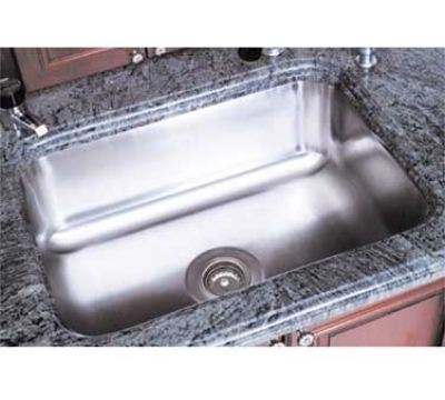 Advance Tabco CO-1014A-05RE Under Mount Sink w/ (1) 10 x 14 x 5-in Bowl & Drain Opening, Stainless
