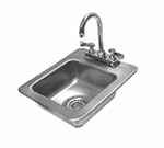 Advance Tabco DI-1-25 Drop-In Sink - (1) 9x9x5