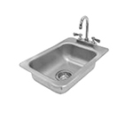 Advance Tabco DI-1-5 Drop-In Sink - (1) 10x14x5
