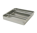 Advance Tabco DTA-100 Pre Rinse Basket - Welded Slide Bar, 19.5x19.5