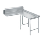 Advance Tabco DTC-G30-144R 143-in Dishtable w/ Island Style & Stainless Legs, L-R, 14-ga 304-Stainless
