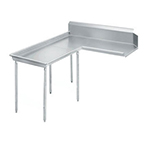 Advance Tabco DTC-G30-84L 83-in Dishtable w/ Island Style & Stainless Legs, R-L, 14-ga 304-Stainless