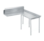 Advance Tabco DTC-G30-84R 83-in Dishtable w/ Island Style & Stainless Legs, L-R, 14-ga 304-Stainless