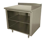 Advance Tabco ES-243 Equipment Stand w/ Adjustable Undershelf, 36x24x24-in, 14-ga 304-Stainless