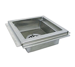 Advance Tabco FDR1212 Floor Drain - Waste Cup, Removable Basket, 12x12x4