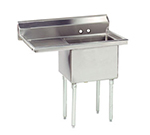 Advance Tabco FE-1-1812-18L Fabricated Sink - 18x18x12