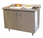 Advance Tabco HK-SS-245MRE Residential Enclosed Base Table - 60x24x35