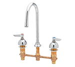 Advance Tabco K-132 Heavy Duty Gooseneck Faucet w/ 3-Hole 4-in On-Center, 5.5-in Spout