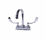 Advance Tabco K-56 Faucet with Wrist Handles, Deck Mount, 4