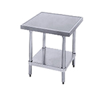 Advance Tabco MT-SS-303 Equipment Stand - Adjustable Undershelf, 30x36x24", All Stainless