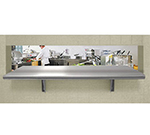 Advance Tabco PA-18-84 Pass-Thru Stainless Shelf - 18x84