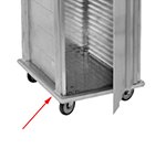 Advance Tabco RA-22 Full Perimeter Bumper, for Pan Cabinet ( Factory Installed Only)