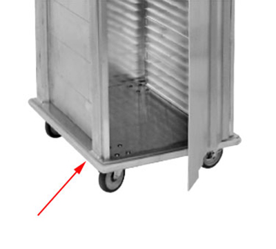 Advance Tabco RA-22 Full Perimeter Bumper, for Pan Cabinet ( Factory Installed Only)