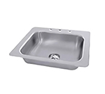 Advance Tabco SS-1-2321-10 Drop-In Sink - (1) 20x16x10