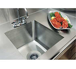 Advance Tabco TA11ARE Integral Sink for Stainless Countertops, 20x16x8