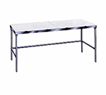 60" Work Table - 30" W, Stainless