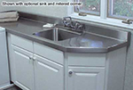 Advance Tabco VCTF240RE Residential Laundry Counter - 5
