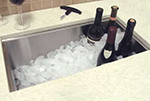 Advance Tabco WCS2010RE Residential Wine Chiller Sink - (1) 20x10x8