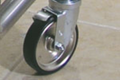 Advance Tabco BP255RE 5-in Heavy Duty Casters For Stainless Chef Table, 2-w/ Brakes