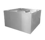 Advance Tabco CH-3636 Condensate Hood, 20-1/2 in H x 36 L x 36 D, 3/8 Rear Drain