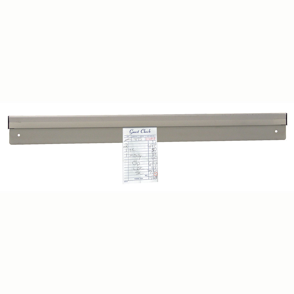 Advance Tabco CM48X 48 in W Check Minder, Mounts to Wall or Shelf, Aluminum